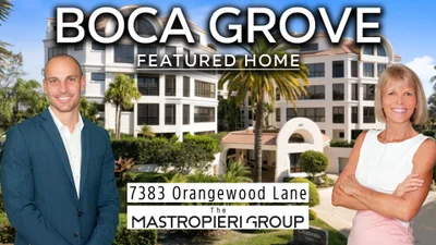Boca Grove Boca Raton Property Tour | 7383 Orangewood Ln #603